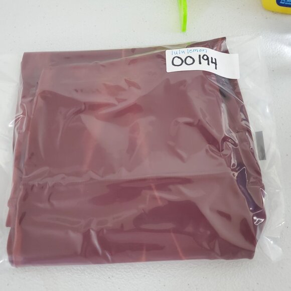 Lululemon Womens Wunder Train Crop 23" Size 6 Fade Sun Bleached Wash Red Merlot - Picture 9 of 9